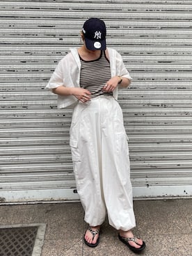 佐藤薫さん（レディース・162cm）の夏コーディネート