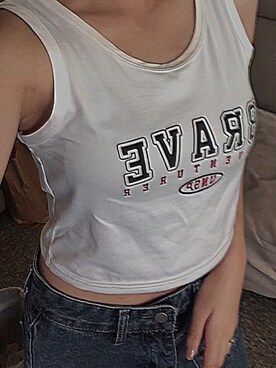 「アイテム（その他トップス、その他）」を使った、BlueCheeseさん（レディース・160cm）の春コーディネート