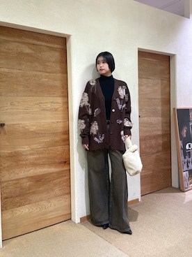 TAKASARUUNAさん（レディース・166cm）の秋コーディネート