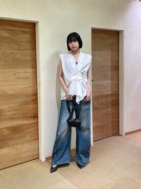 TAKASARUUNAさん（レディース・166cm）の夏コーディネート