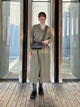 「アーバンリサーチ」｜REINAさん（レディース・162cm）の秋コーディネート
