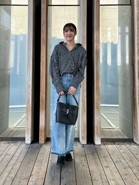 「アーバンリサーチ」｜REINAさん（レディース・162cm）の秋コーディネート
