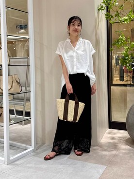 REINAさん（レディース・162cm）の夏コーディネート