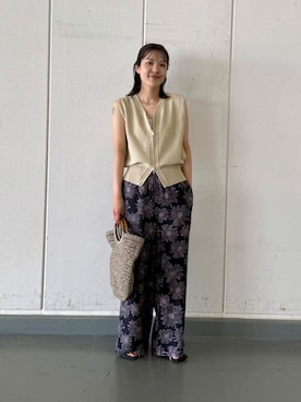 「私のイチ推しブランド」｜REINAさん（レディース・162cm）の夏コーディネート