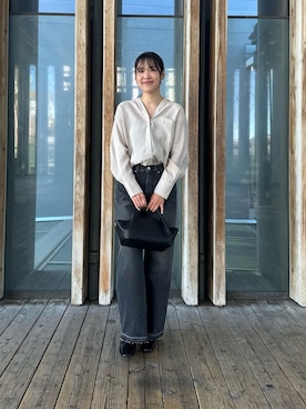 「RODE SKO」｜「アイテム（ブーツ）」を使った、REINAさん（レディース・162cm）の秋コーディネート