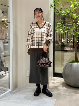 REINAさん(レディース・162cm)の秋コーディネート