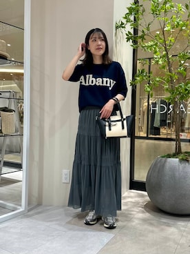 REINAさん（レディース・162cm）の春コーディネート