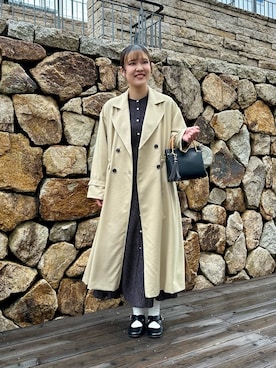 「RODE SKO」｜「アイテム（ジャケット/アウター）」を使った、REINAさん（レディース・162cm）の春コーディネート