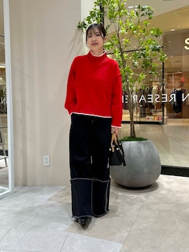 REINAさん（レディース・162cm）の冬コーディネート