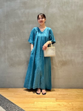 「RODE SKO」｜「アイテム（サンダル）」を使った、REINAさん（レディース・162cm）の夏コーディネート