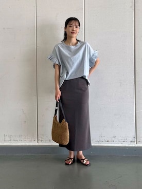 REINAさん（レディース・162cm）の夏コーディネート