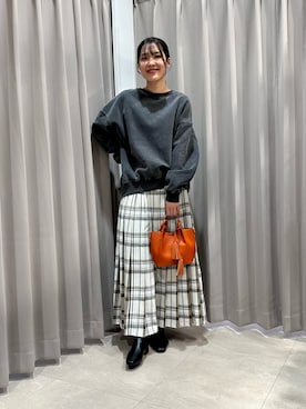 「RODE SKO」｜REINAさん（レディース・162cm）の冬コーディネート