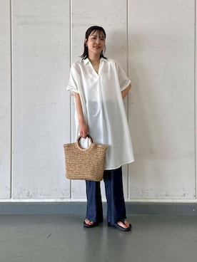 「私のイチ推しブランド」｜REINAさん（レディース・162cm）の夏コーディネート