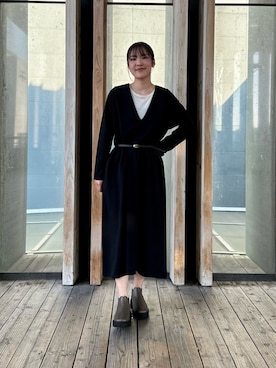 「RODE SKO」｜「アイテム（ブーツ）」を使った、REINAさん（レディース・162cm）の秋コーディネート