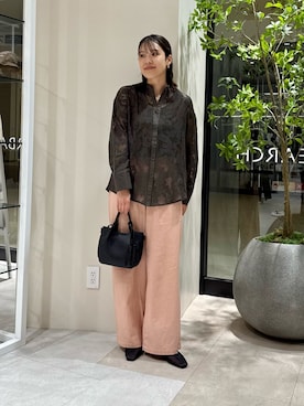 「URBAN RESEARCH（アーバンリサーチ）のアイテム」を使った、REINAさん（レディース・162cm）の秋コーディネート