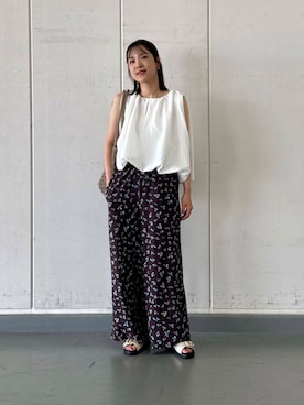 REINAさん（レディース・162cm）の夏コーディネート