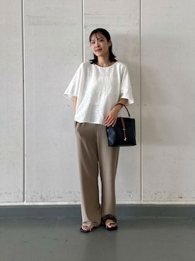 REINAさん（レディース・162cm）の夏コーディネート