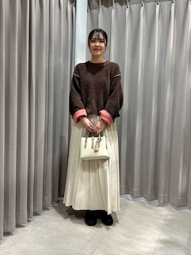 「RODE SKO」｜REINAさん（レディース・162cm）の冬コーディネート