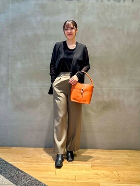 「アーバンリサーチ」｜REINAさん（レディース・162cm）の秋コーディネート