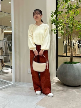 REINAさん（レディース・162cm）の冬コーディネート