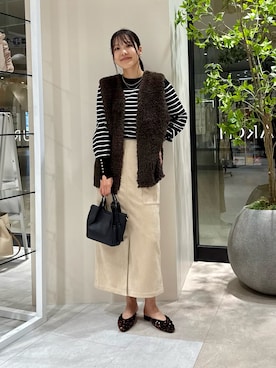 「アイテム（その他シューズ）」を使った、REINAさん（レディース・162cm）の秋コーディネート