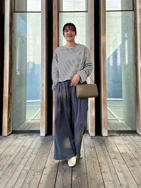 「アーバンリサーチ」｜REINAさん（レディース・162cm）の秋コーディネート