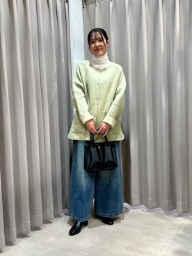 「RODE SKO」｜REINAさん（レディース・162cm）の冬コーディネート