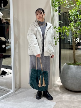 REINAさん（レディース・162cm）の冬コーディネート