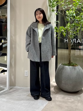 REINAさん（レディース・162cm）の冬コーディネート