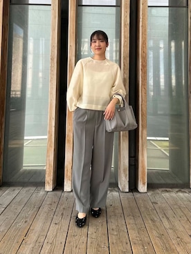 「アーバンリサーチ」｜REINAさん（レディース・162cm）の秋コーディネート