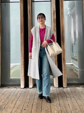 「RODE SKO」｜「アイテム（ブーツ）」を使った、REINAさん（レディース・162cm）の秋コーディネート