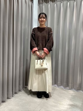 REINAさん（レディース・162cm）の冬コーディネート