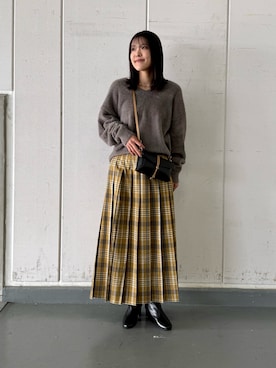 「URBAN RESEARCH」｜REINAさん（レディース・162cm）の秋コーディネート