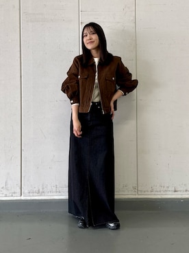 REINAさん(レディース・162cm)の冬コーディネート