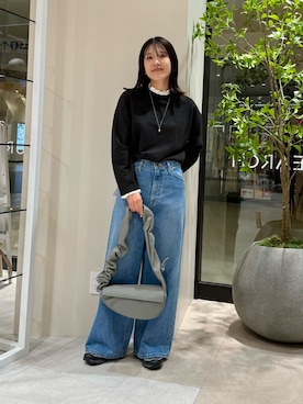 「RODE SKO（ロデスコ）のアイテム」を使った、REINAさん（レディース・162cm）の秋コーディネート