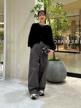 「RODE SKO」｜REINAさん（レディース・162cm）の冬コーディネート