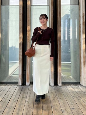 「アーバンリサーチ」｜REINAさん（レディース・162cm）の秋コーディネート