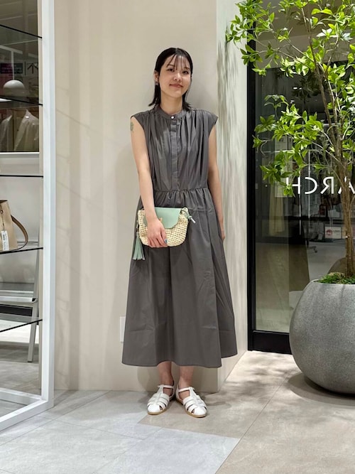 FABIANA FILIPPI スタッズ レザー ノースリーブ ワンピース ＄ Rora ノースリーブ ワンピース キッズ 通販 ノースリーブ