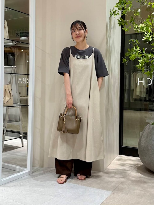 セール】リネンキャミワンピース（ワンピース）｜ITEMS URBANRESEARCH