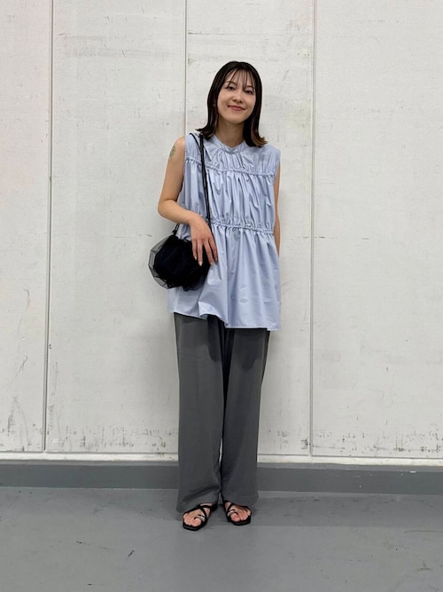 セール】バックリボンティアードブラウス（シャツ/ブラウス）｜ITEMS