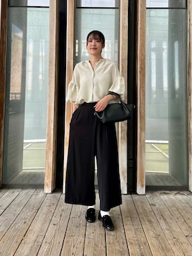 「アーバンリサーチ」｜REINAさん（レディース・162cm）の秋コーディネート