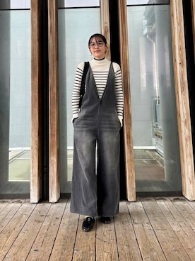 「URBAN RESEARCH（アーバンリサーチ）のアイテム（ワンピース）」を使った、REINAさん（レディース・162cm）の秋コーディネート