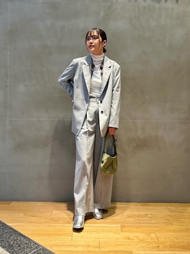 「RODE SKO」｜「アイテム（その他アウター）」を使った、REINAさん（レディース・162cm）の秋コーディネート