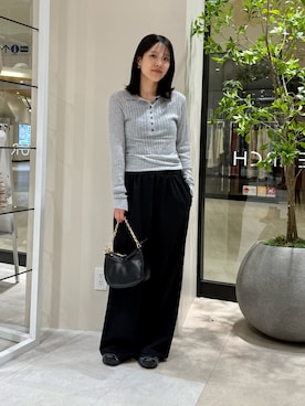 「RODE SKO（ロデスコ）のアイテム」を使った、REINAさん（レディース・162cm）の秋コーディネート