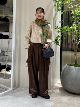 REINAさん（レディース・162cm）の冬コーディネート