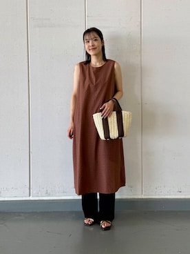 「URBANRESEARCH」｜REINAさん（レディース・162cm）の夏コーディネート