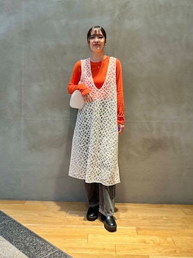 「アーバンリサーチ」｜REINAさん（レディース・162cm）の秋コーディネート