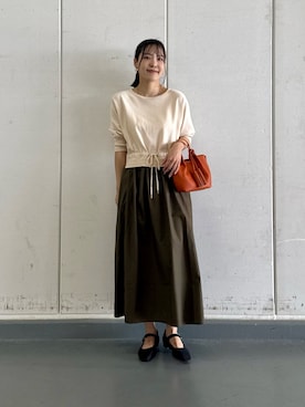 「st2508」｜REINAさん（レディース・162cm）の夏コーディネート