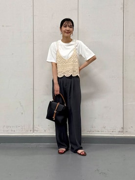 REINAさん（レディース・162cm）の夏コーディネート