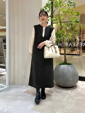 REINAさん（レディース・162cm）の冬コーディネート